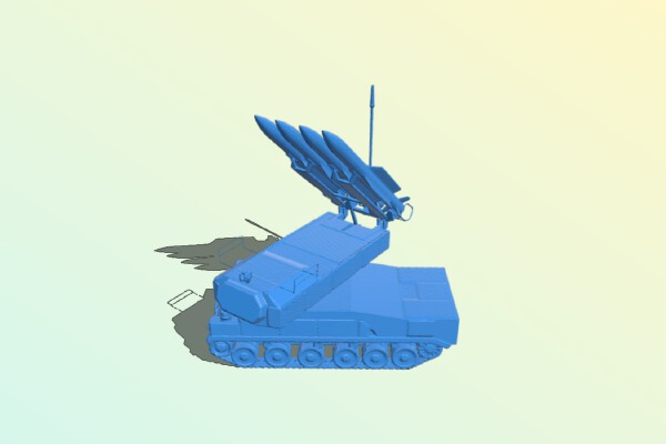 9k37 bukM2 _ SA-17 Grizzly | 3d print model