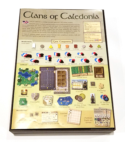 Clans of Caledonia Insert_Organizer