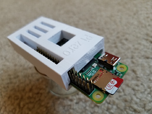 Raspberry Pi Zero single-case | 3d print model