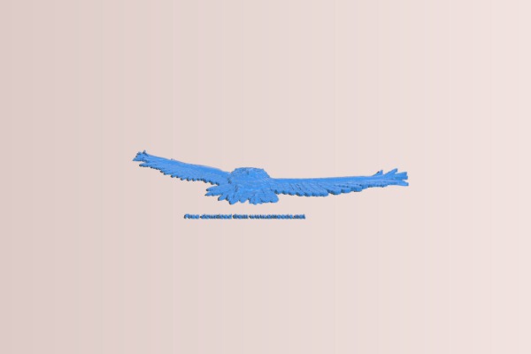 Owl flight | 3d print model
