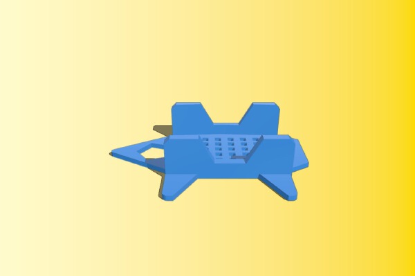 PS3 Super Slim stand (remix) | 3d print model