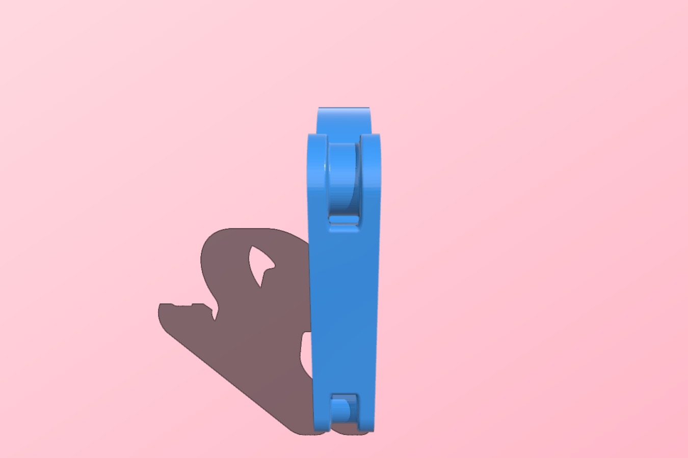 Under saddle support for Garmin Varia Radar