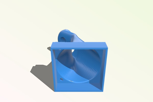 Sigma3D Printer Fan Duct | 3d print model