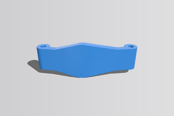Trigger guard for airsoft M4 AEG | 3d print model