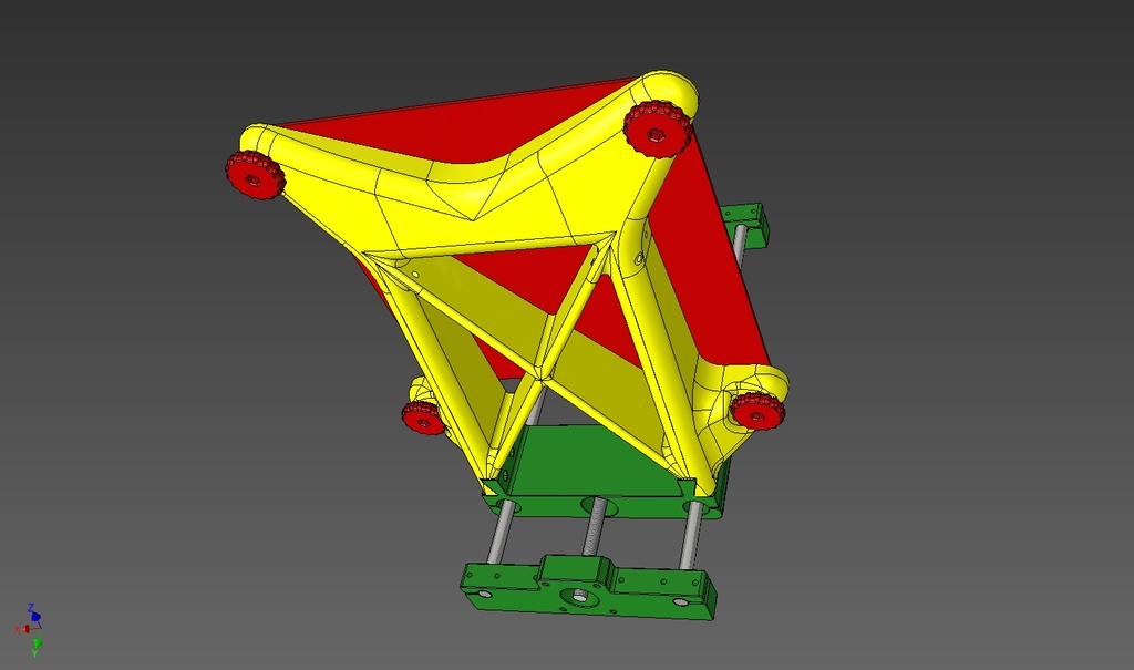 All printable Z-axis and bed holder