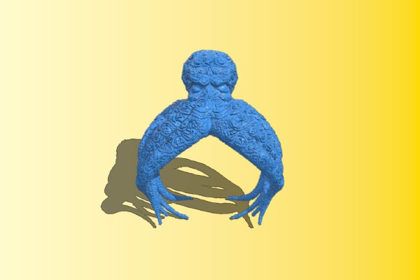 Octopus ring | 3d print model