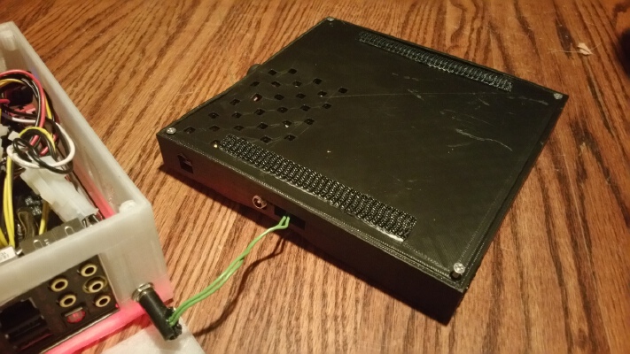 battery case for porta desktop mini-itx computer and OpenUPS | 3d print model