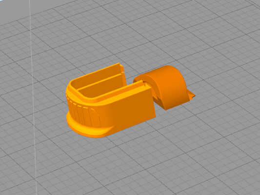 Springfield Magazine Grip Extension - XD Mod.2 | 3d print model