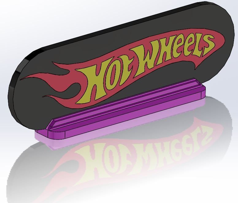 HotWheels logo 3 color