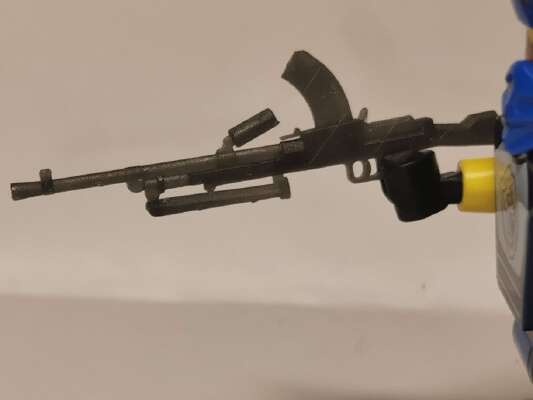 Bren Light Machine Gun for Lego Minifigures | 3d print model