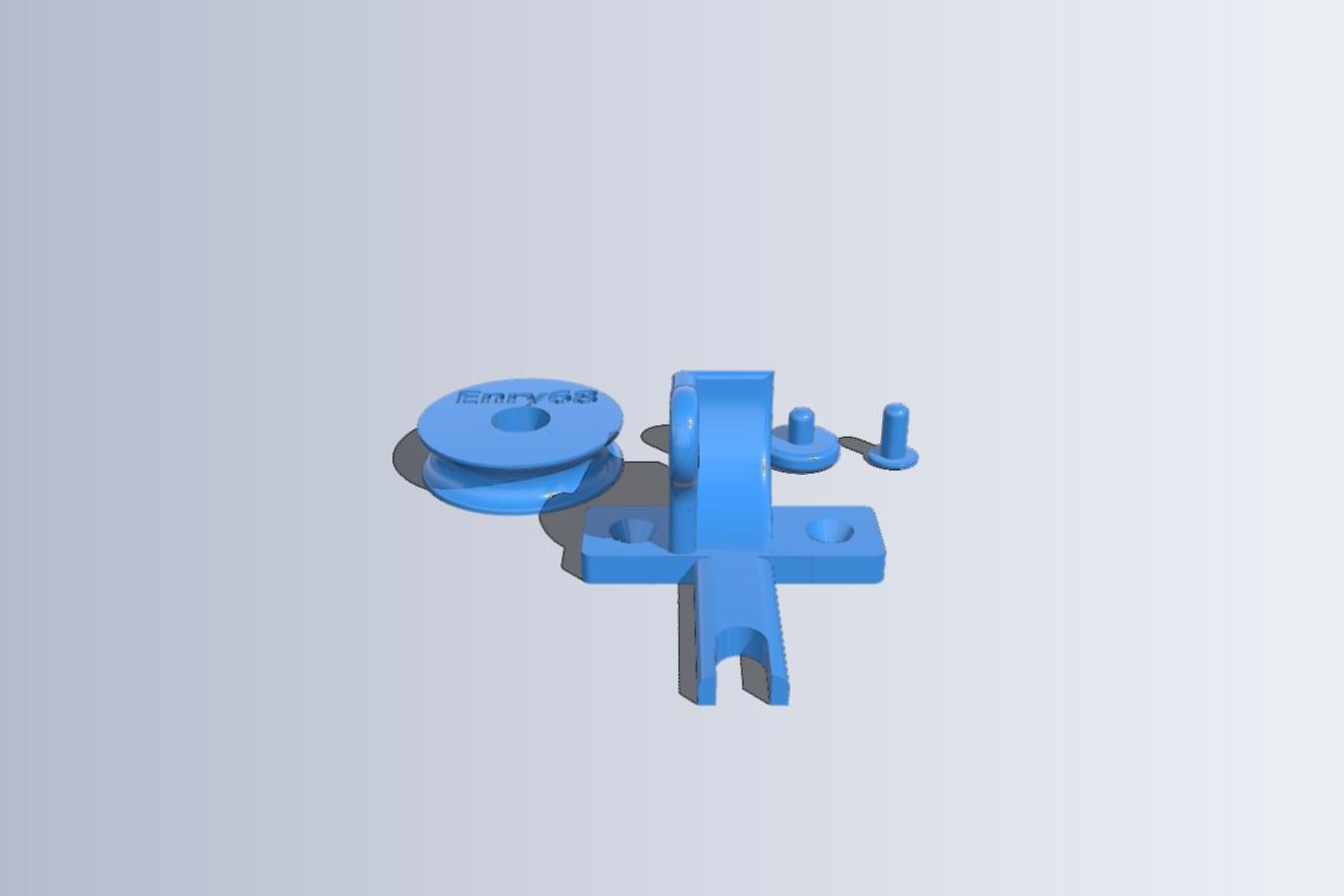 Wanhao Duplicator i3 Mini Filament Guide