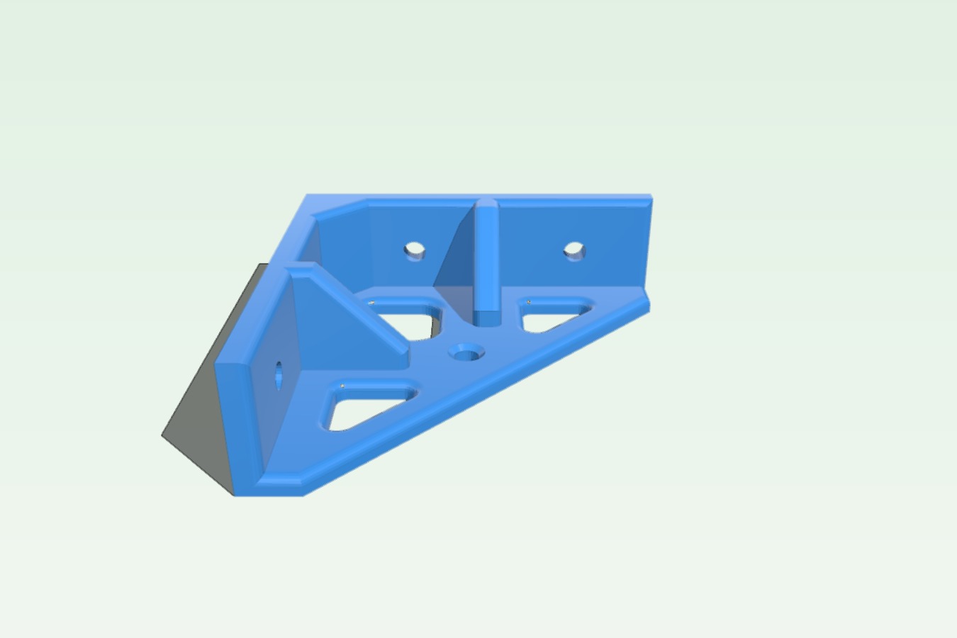 Simple Corner Bracket for 2020 Aluminum Profile