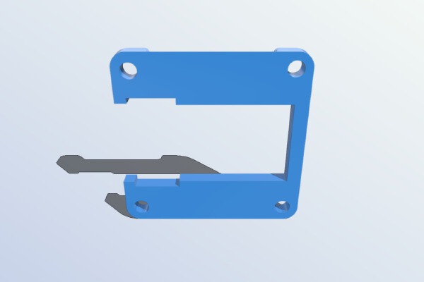 Tramp HV v2 low profile mount | 3d print model