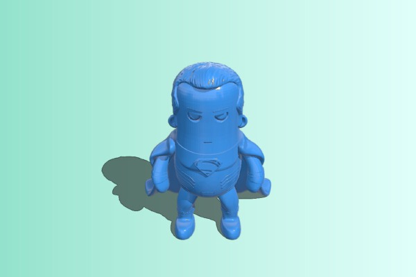 Super man mini | 3d print model