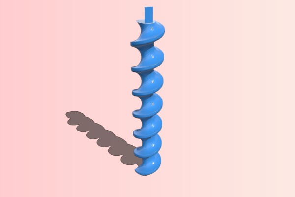 optimized spiral for marble machine | 3d print model