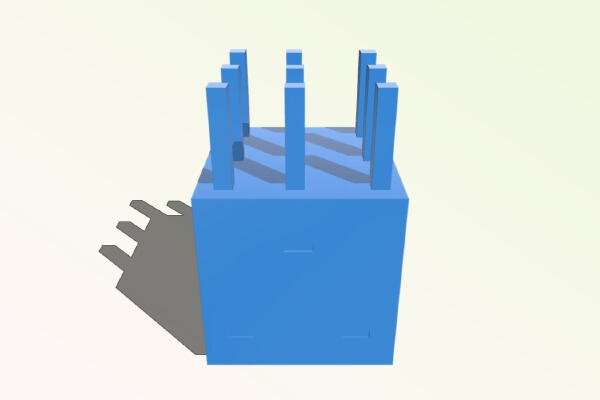 Minecraft Ghast | 3d print model