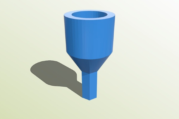 Drill Bit for Hario Mini Mill Burr Grinder | 3d print model