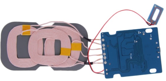 3 Coils Qi Wireless Charger PCBA holder
