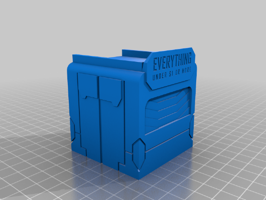 Sci-Fi Stores_Stalls | 3d print model