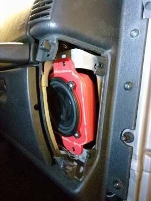 Jeep TJ 5.25" Speaker Pods In-dash | 3d print model