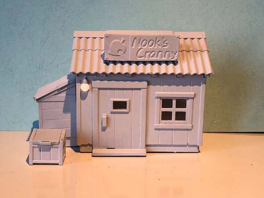 animal crossing new horizons Nooks cranny | 3d print model