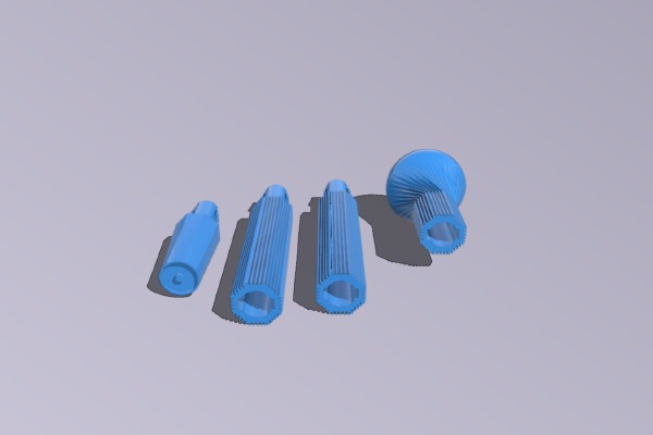 7.  Gag-Rule Cane | 3d print model