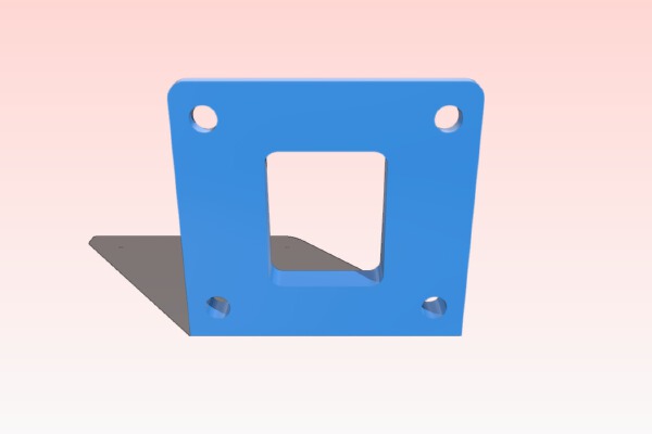 Hobby King P-38 retractable nose gear | 3d print model
