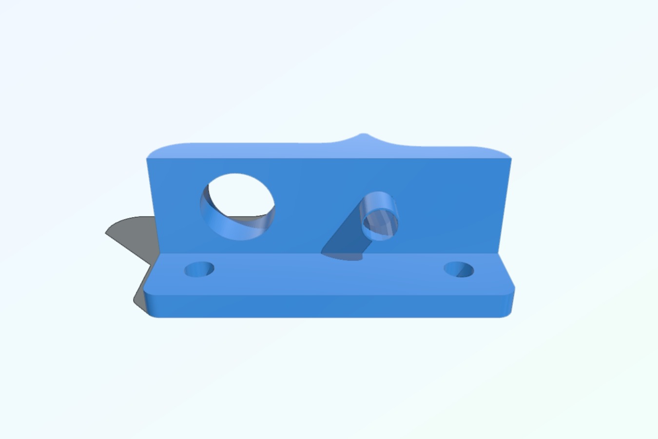MK8 adapter for flexible filaments