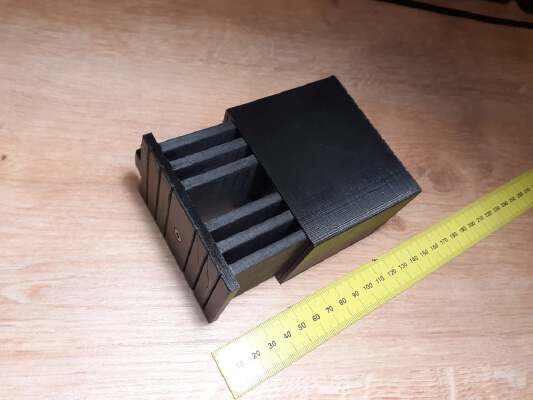 High voltage sliding variable capacitor generator | 3d print model