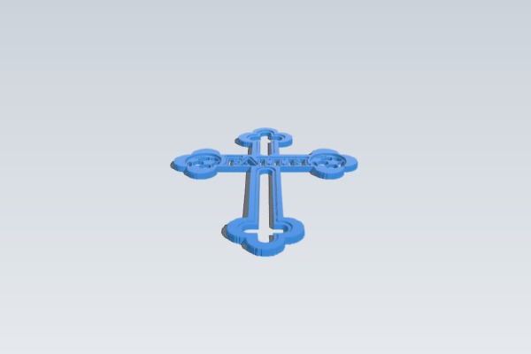 Faith & Soccer Cross | 3d print model