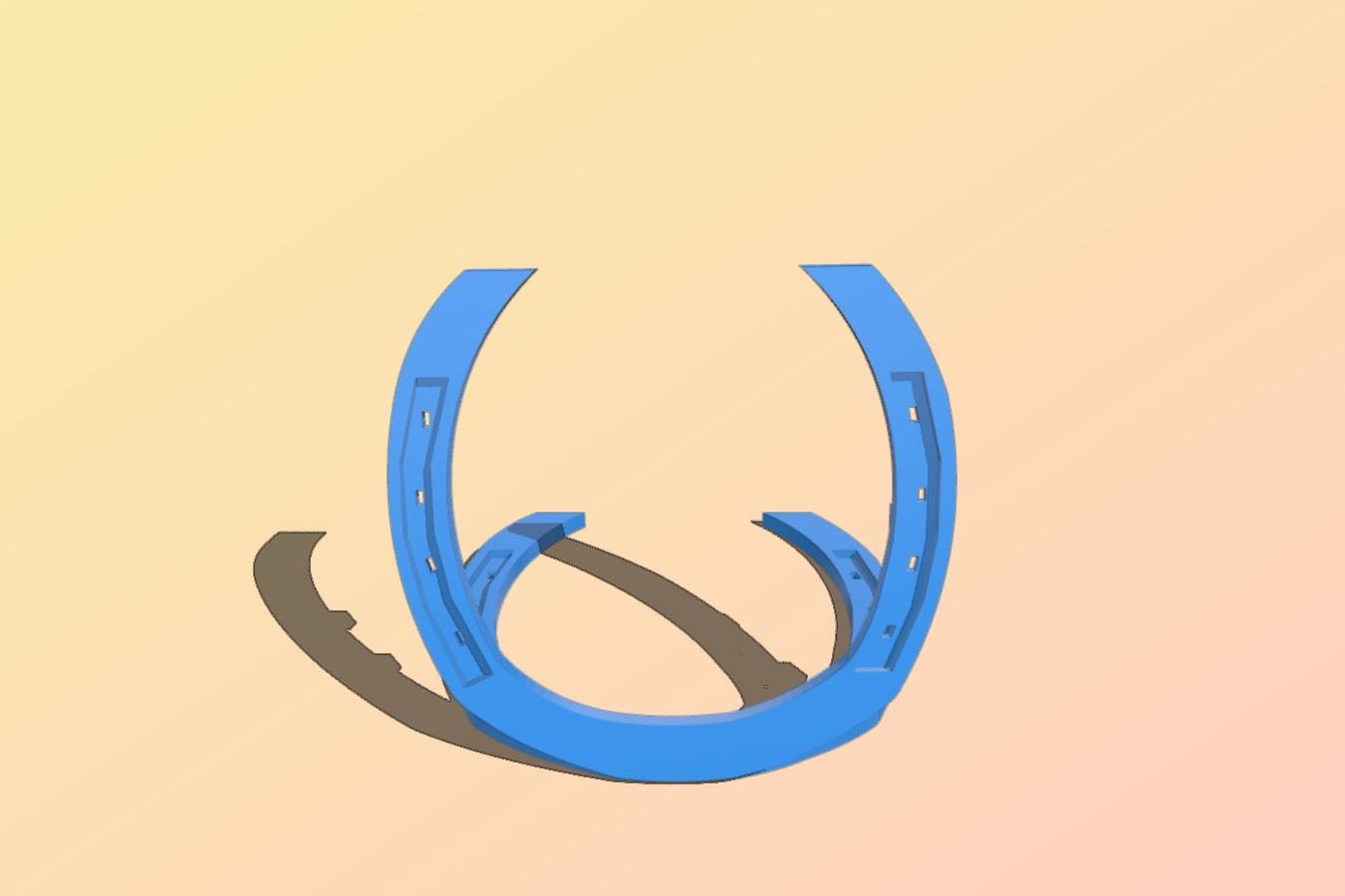 Horseshoe Picture Frame