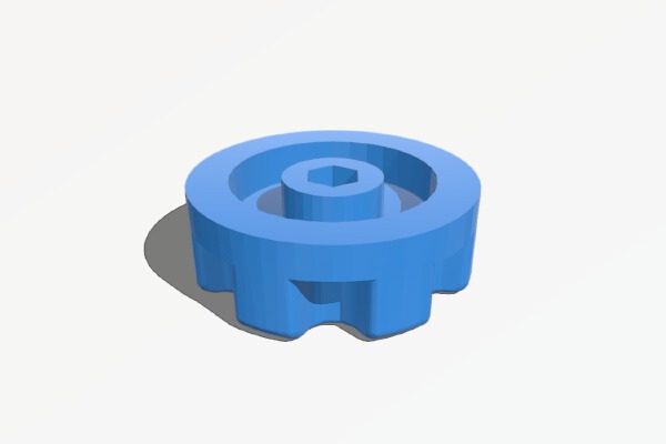 Tension knob for sit down exercise bike | 3d print model