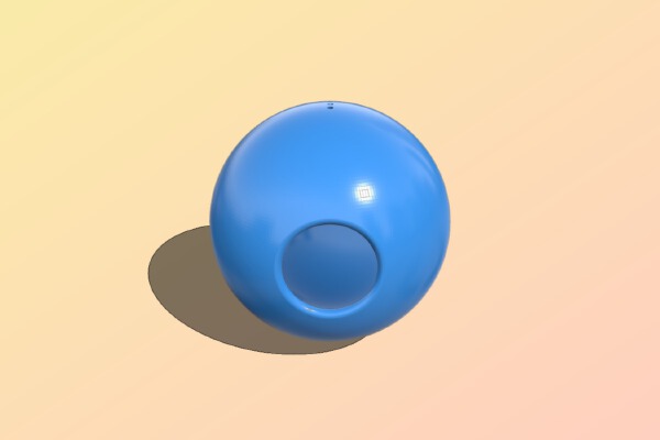 SPHERICAL Bird feeder | 3d print model