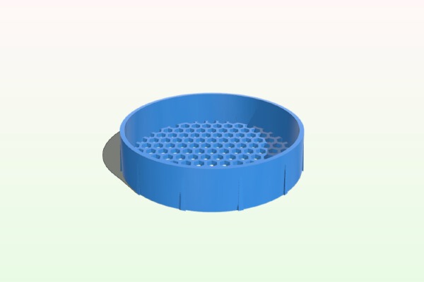 4-inch duct vent cover | 3d print model
