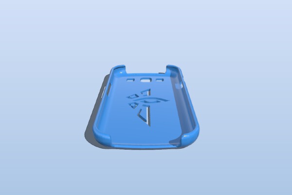 Galaxy s3 phone cover with Ingress Enlightened Logo | 3d print model