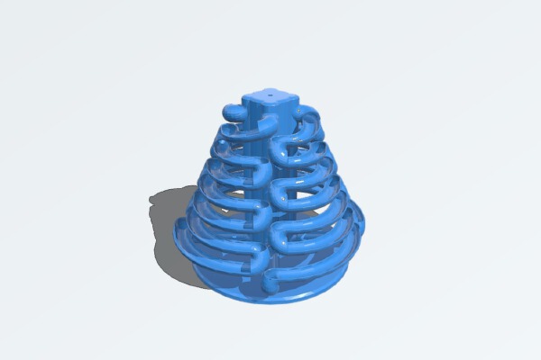 Fontaine de billes | 3d print model