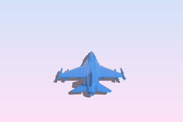 F-16 Fighter Jet | 3d print model