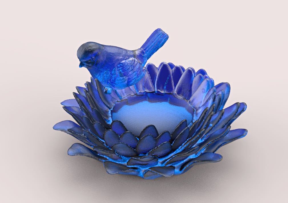 Ornament Dish - for candy_jewelry_garden_holder_homedecor_flower_plate_bird_Tray