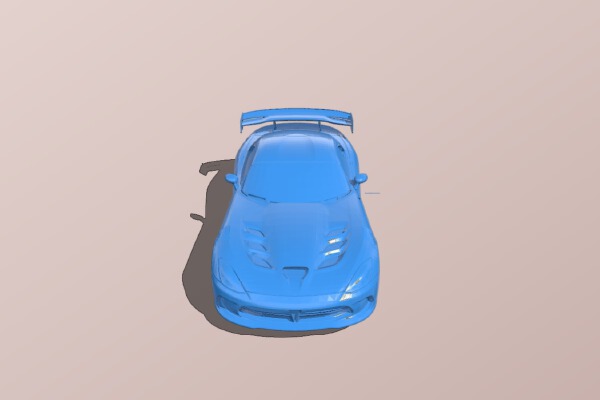 ACR Viper Race Car | 3d print model
