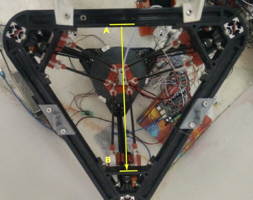 Kossel Mini Frame Alignment Tools | 3d print model