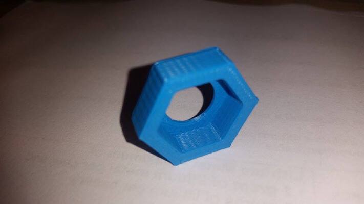 23mm to 17mm rc wheel hex adapter | 3d print model