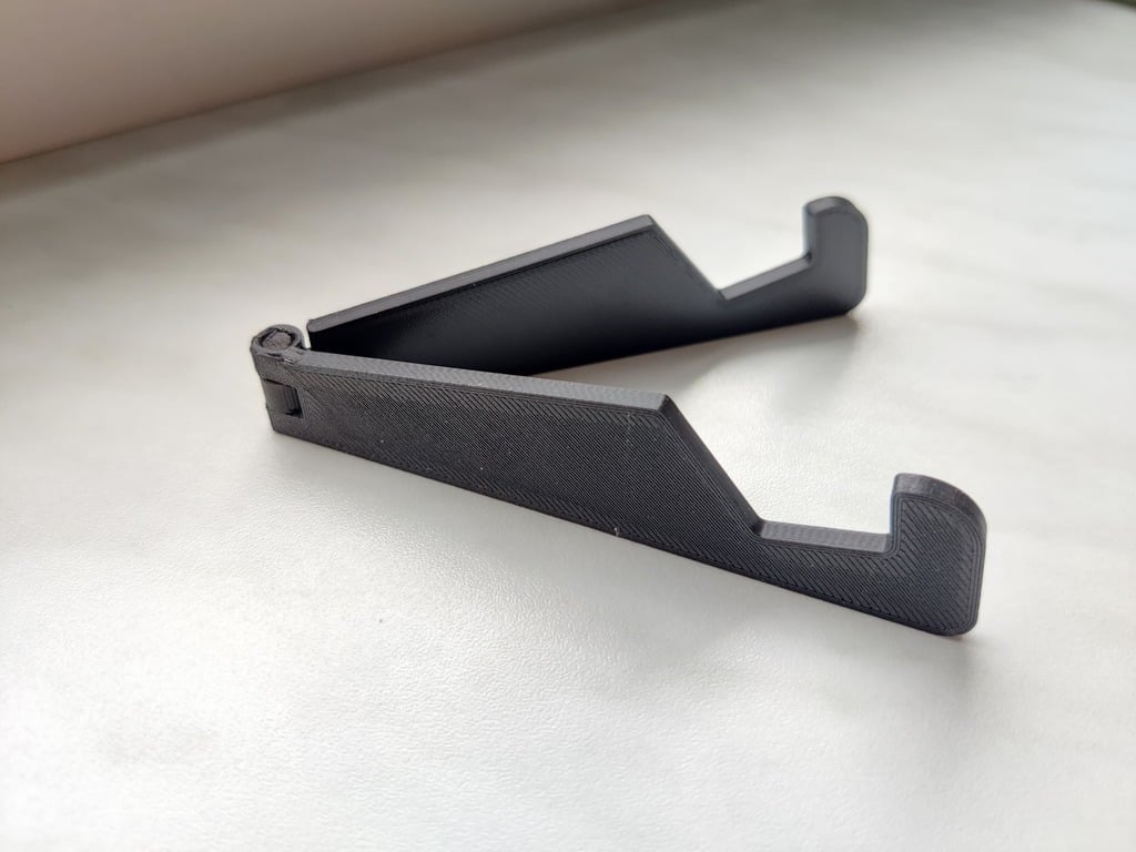 Foldable Phone Holder (Print-In-Place)