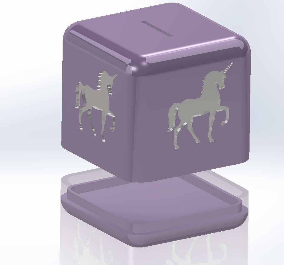 Money Box _ Savings Box _ Fairy + Unicorn