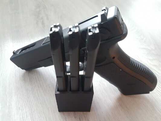 Glock AEP Mag Stand | 3d print model