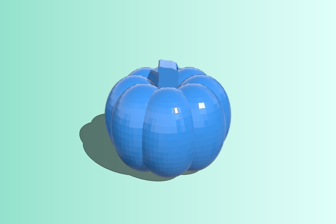 Pumpkin Keychain