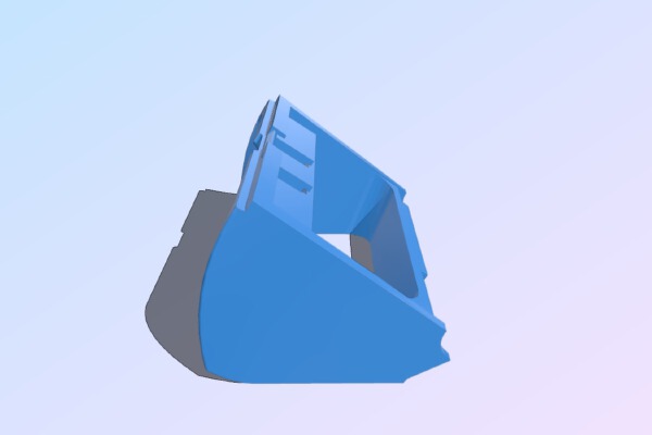 Aschenbecher Ersatz W203 Hinten | 3d print model