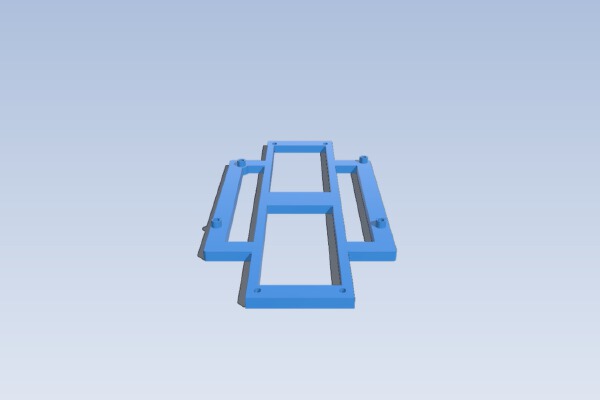 Smoothieboard Melzi Adapter Plate (Mendel90 DiBond) OpenSCAD | 3d print model