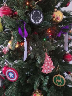 Avengers Christmas Tree Ornaments | 3d print model