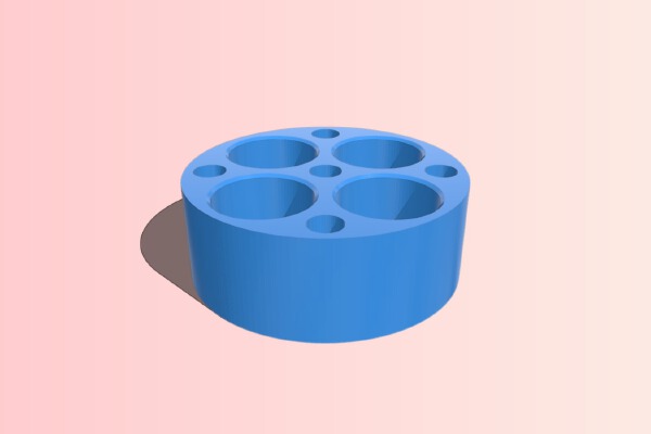 case feeder tube guide for lee pro 1000 | 3d print model