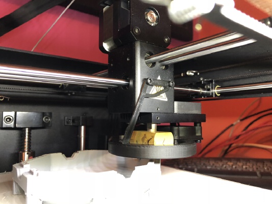 Monoprice Ultimate _ Wanhao Duplicator 6 Fan Duct with Bracket | 3d print model